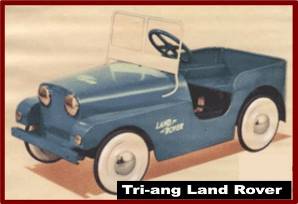 TRI-ANG LAND ROVER PEDAL CAR PARTS